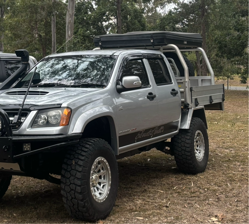 Dual cab door decal